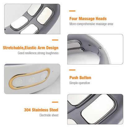Pulse Heating Neck and Shoulder Massage