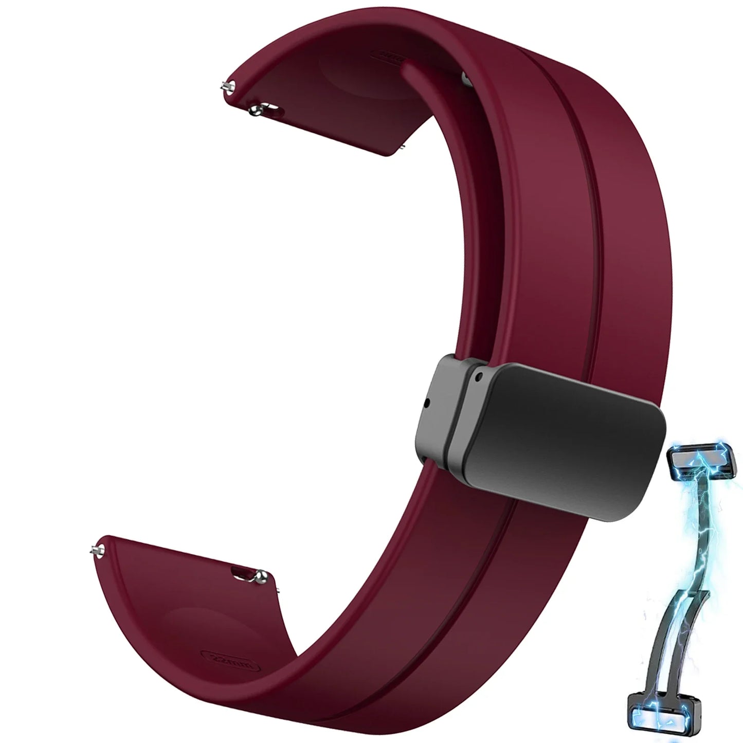 Magnetic Silicone Buckle Band for Samsung Galaxy