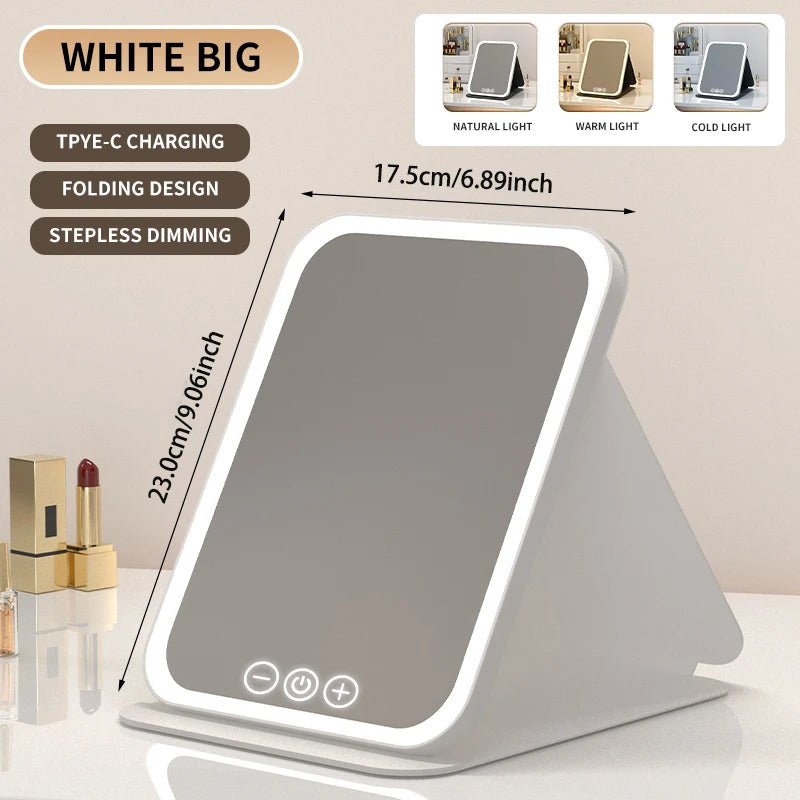 Multi-Use 3 Color Touch Makeup Mirror