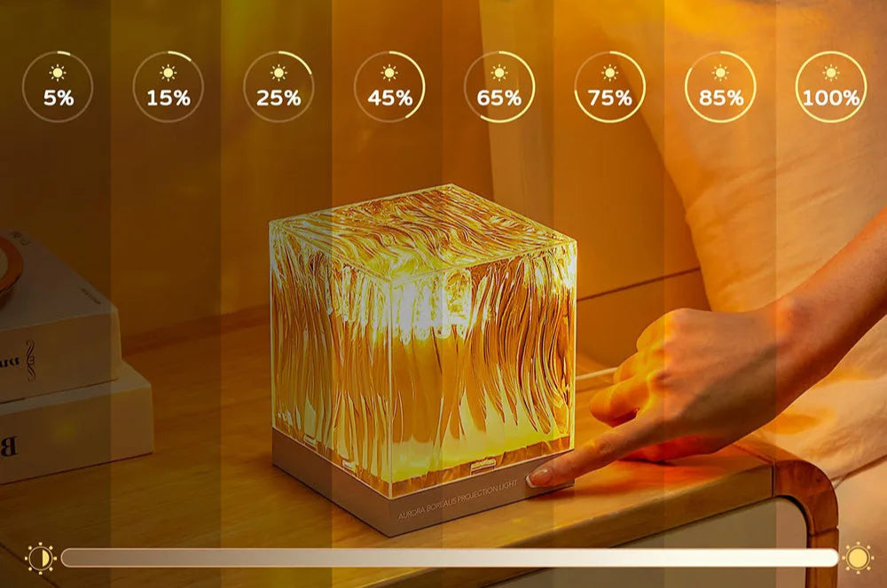 Northern Lights Starry Night Projector Lamp