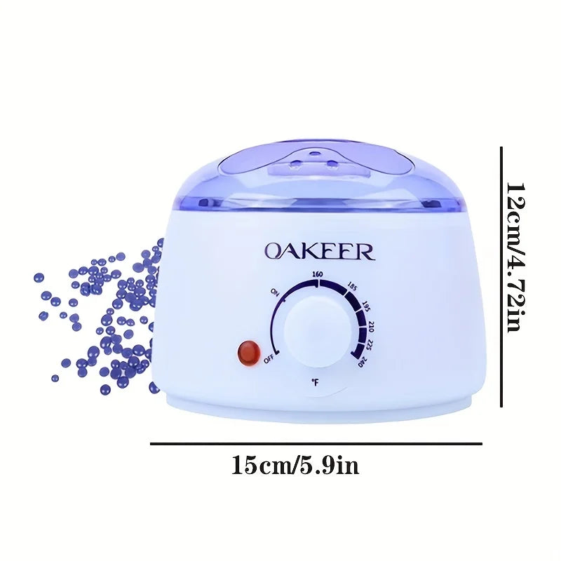 Waxing Hair Removal Kit Melting Machine + Wax Beads