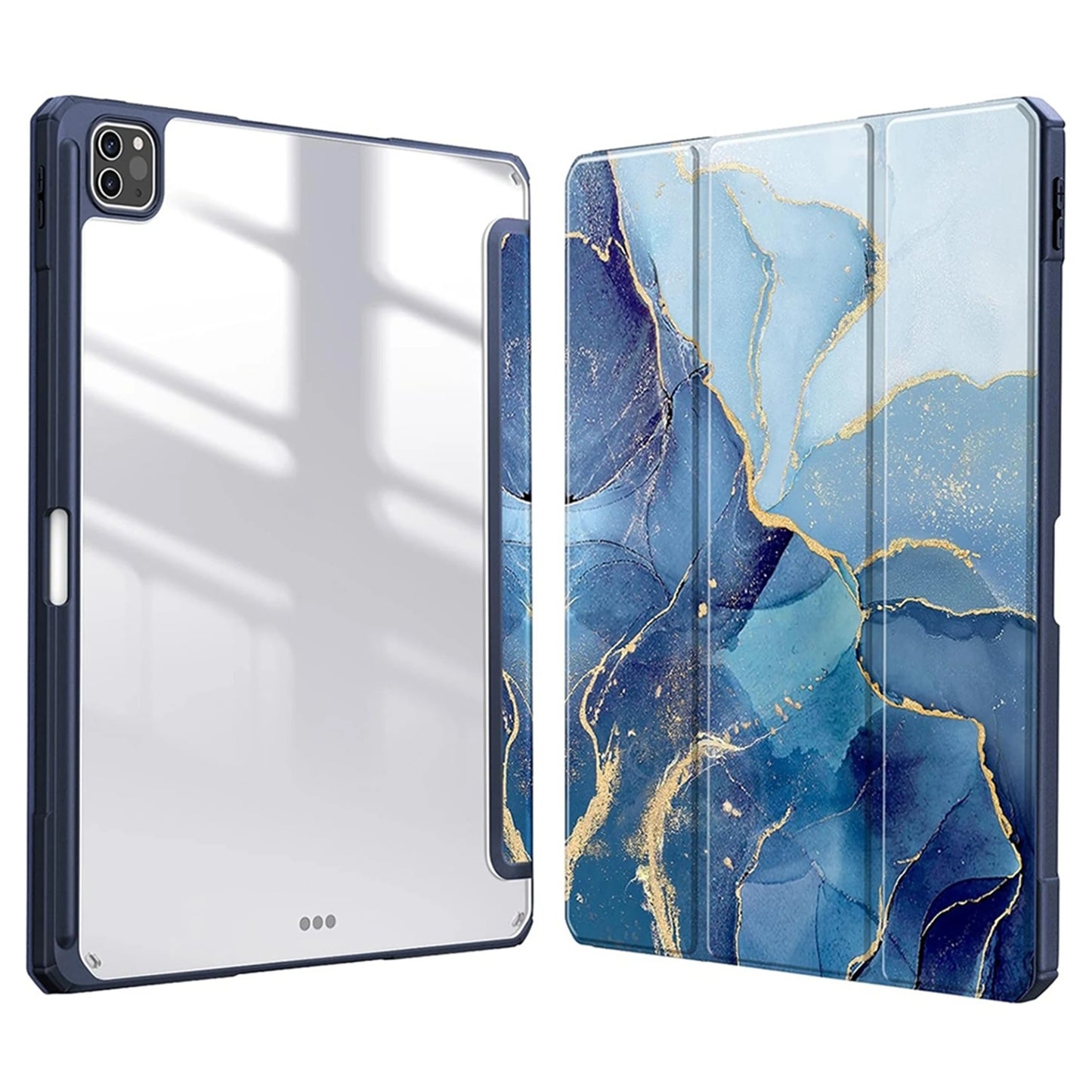 Marble Foldable iPad Case