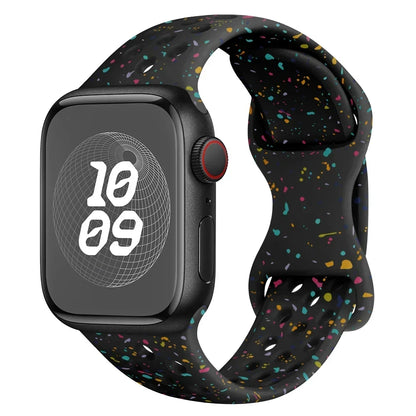 Speckled Silicone Watch Band