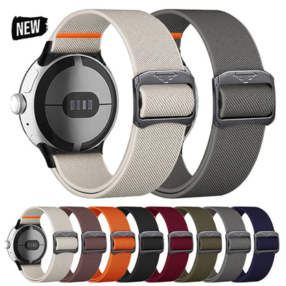 Nylon Sport Loop Watch Band for Google Pixel