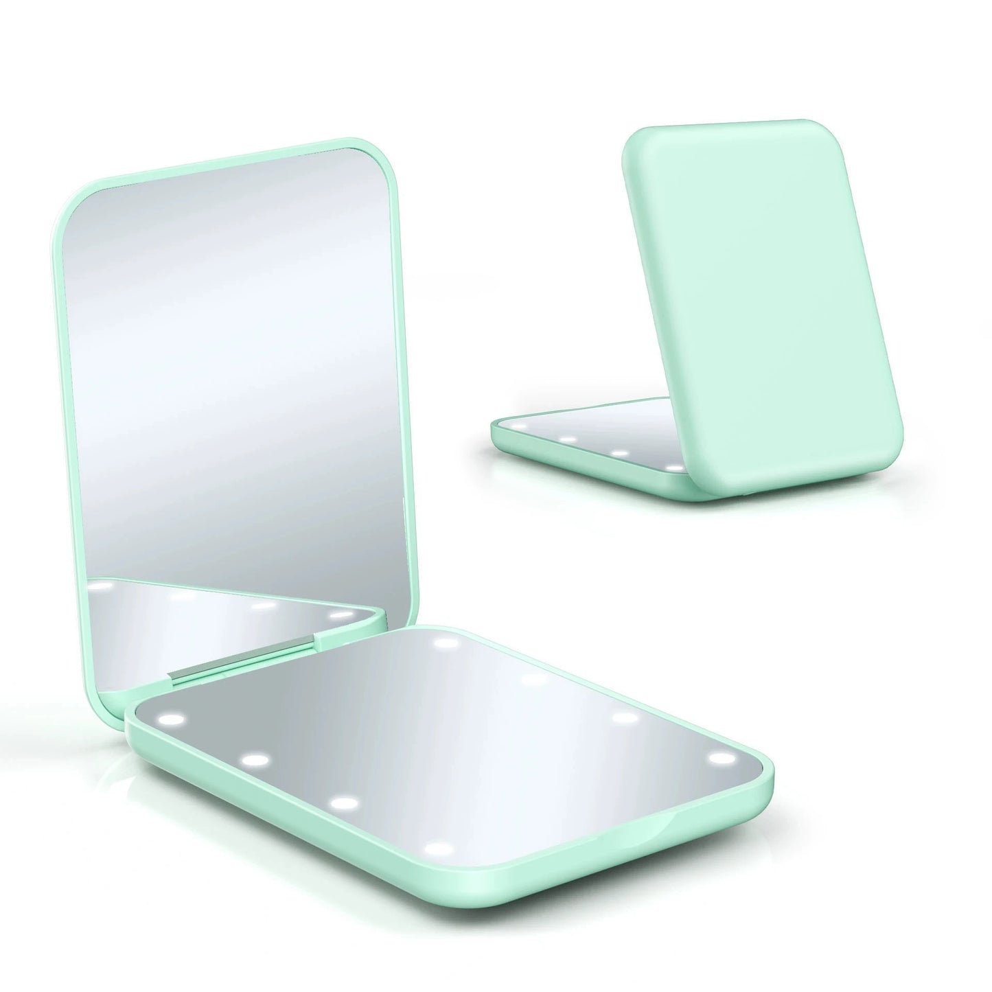 Portable Compact LED Makeup Mirror