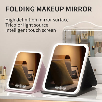 Multi-Use 3 Color Touch Makeup Mirror