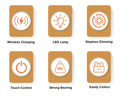 Novelty Wireless Charging Lamp