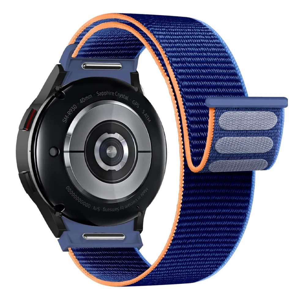 Nylon Sport Loop Watch Band For Samsung Galaxy