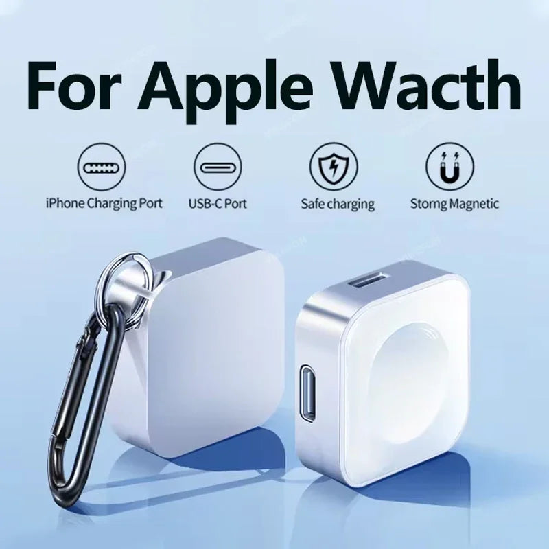Portable Keychain Wireless Watch Charger