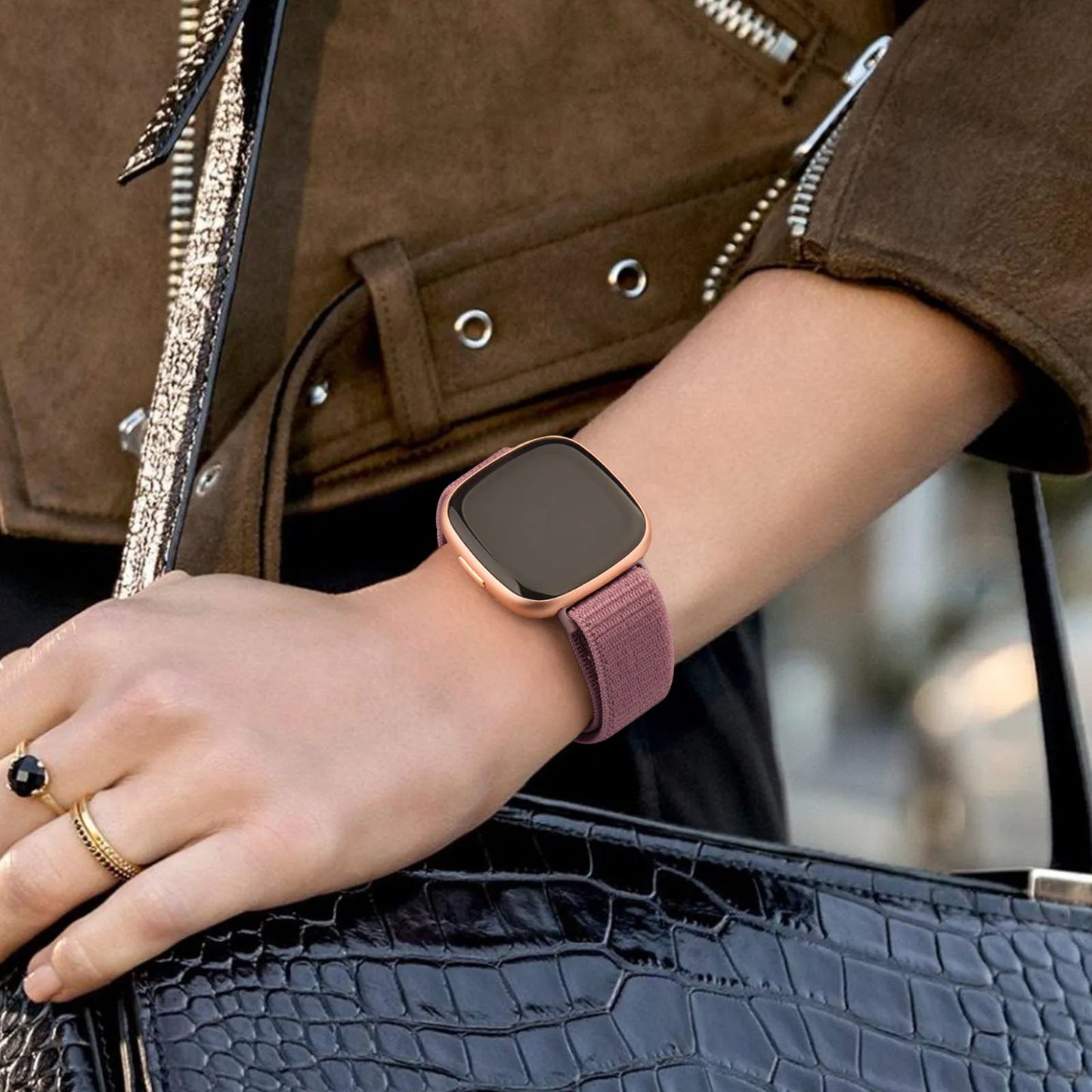 Nylon Sport Watch Band For Fitbit