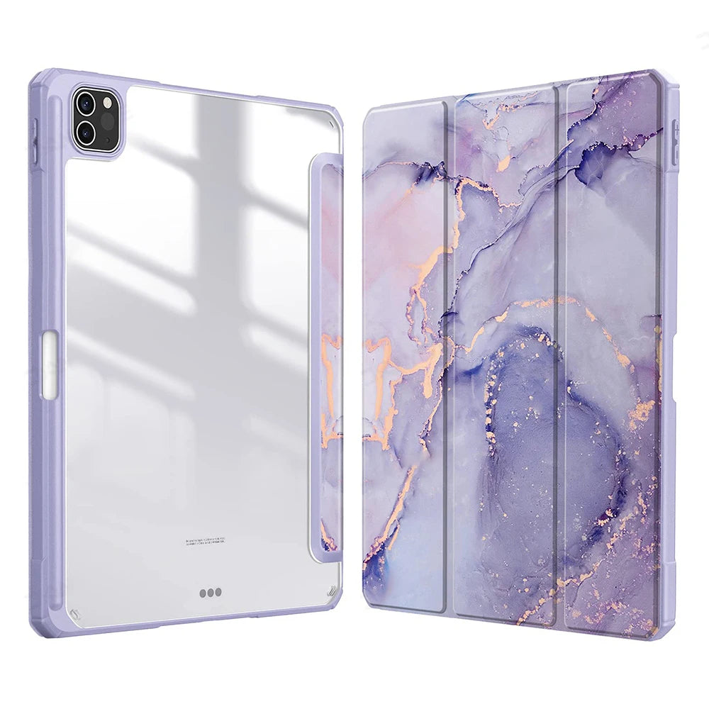 Marble Foldable iPad Case