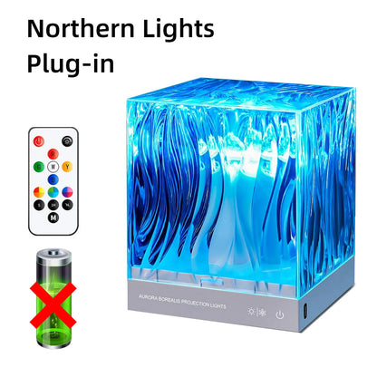Northern Lights Starry Night Projector Lamp