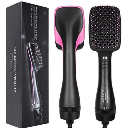 Multifunction Blow Dryer and Straightener Brush