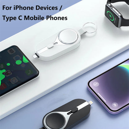 Mini Power Bank Key Chain