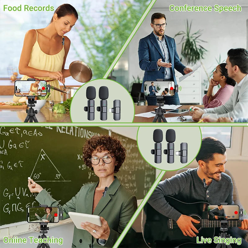 Sleek 2.4G Wireless Microphone