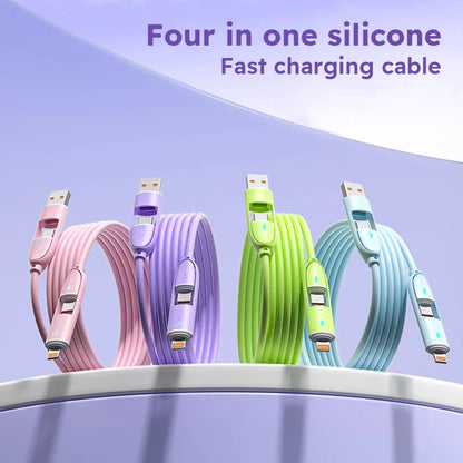 4 in 1 Multi-Charging Cable