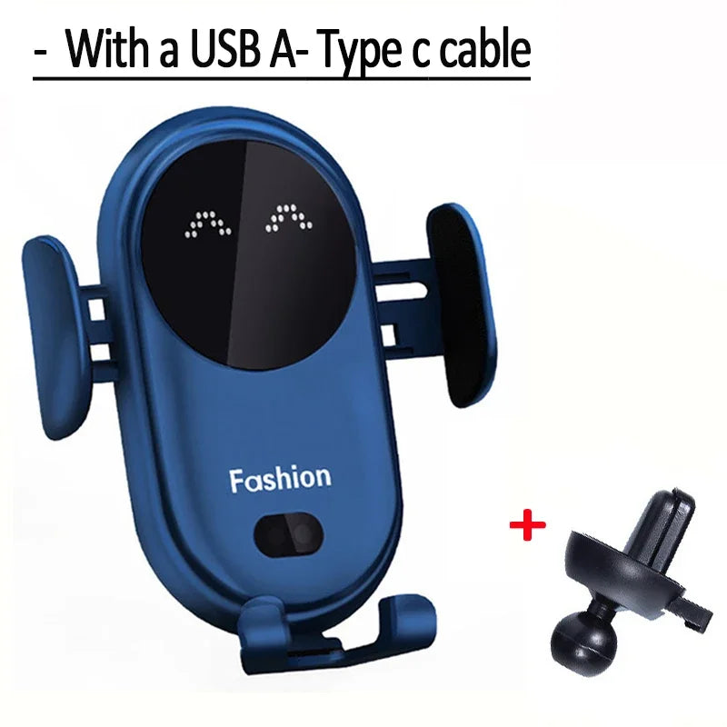 Fast Wireless Car Charging Phone Holder
