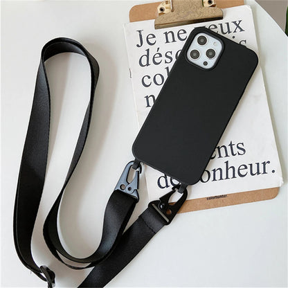 Matte Finish Lanyard Phone Case