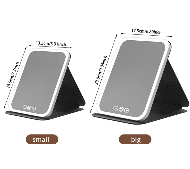 Multi-Use 3 Color Touch Makeup Mirror