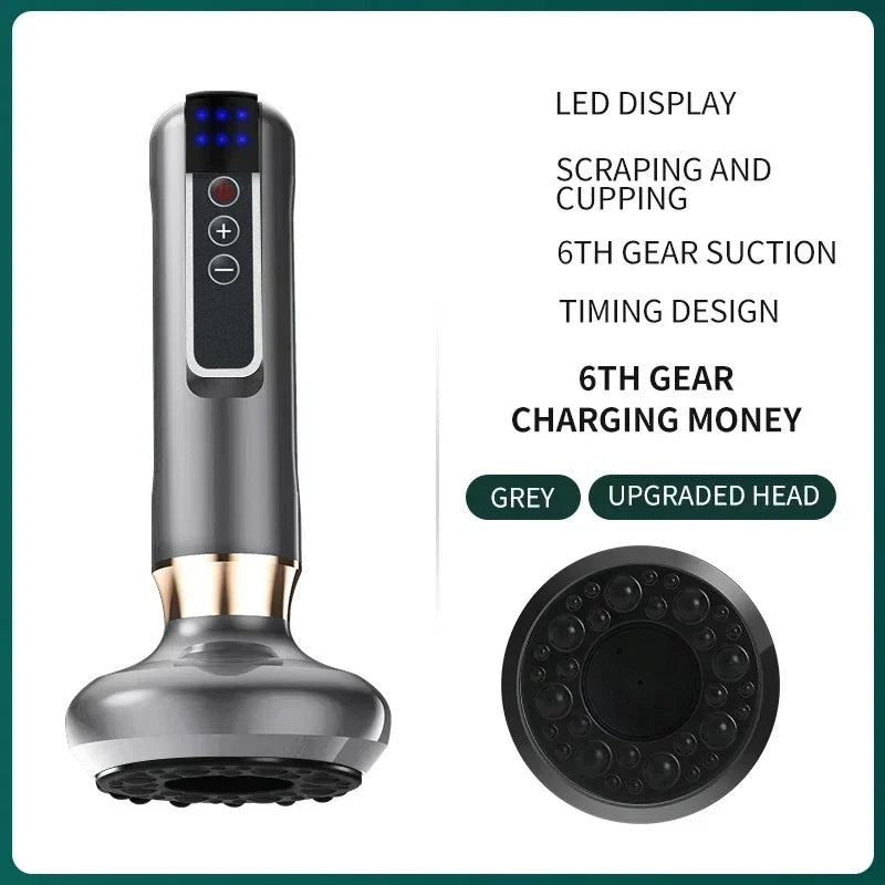 Suction Cup Scraping & Slimming Massage Wand