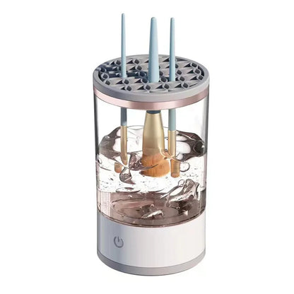Dual Automatic Makeup Brush Cleaner and Dryer Set
