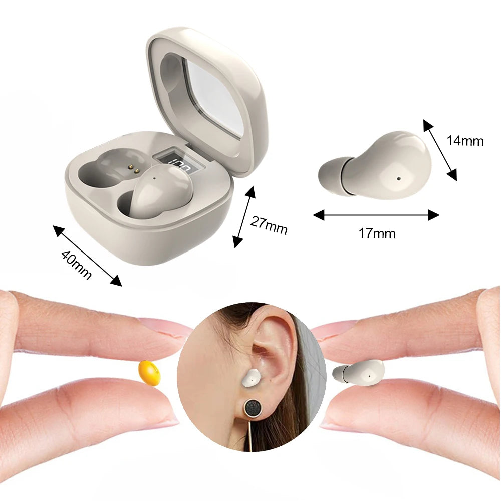 Mini Invisible Stereo Noise Reduction Earbuds
