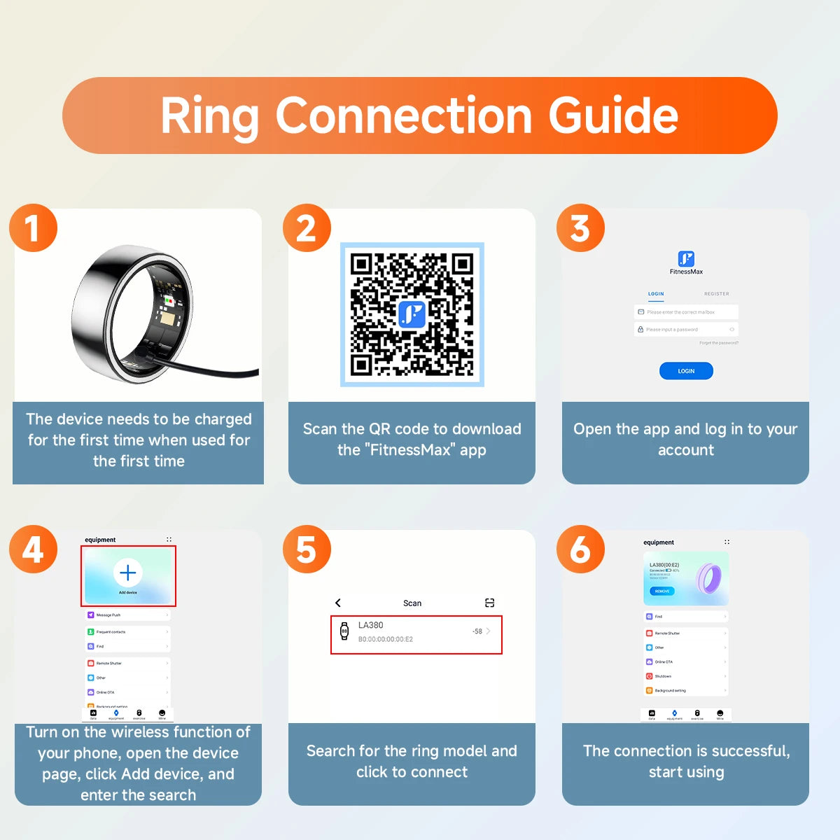 Multifunction Smart Ring Monitor