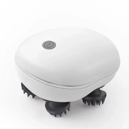 Scalp Head Massager With Red Light Therapy