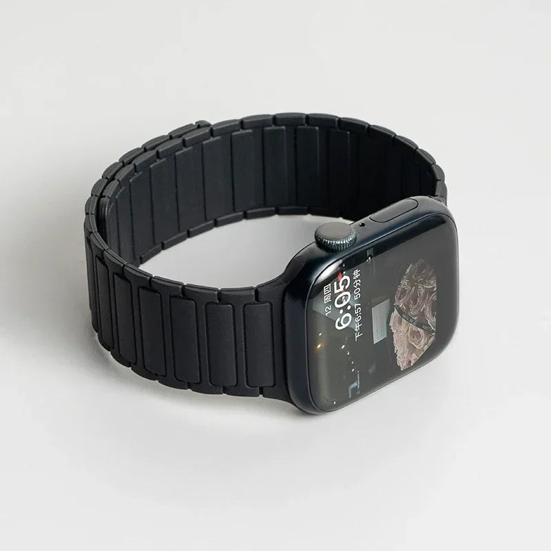 Textured Silicone Watch Band
