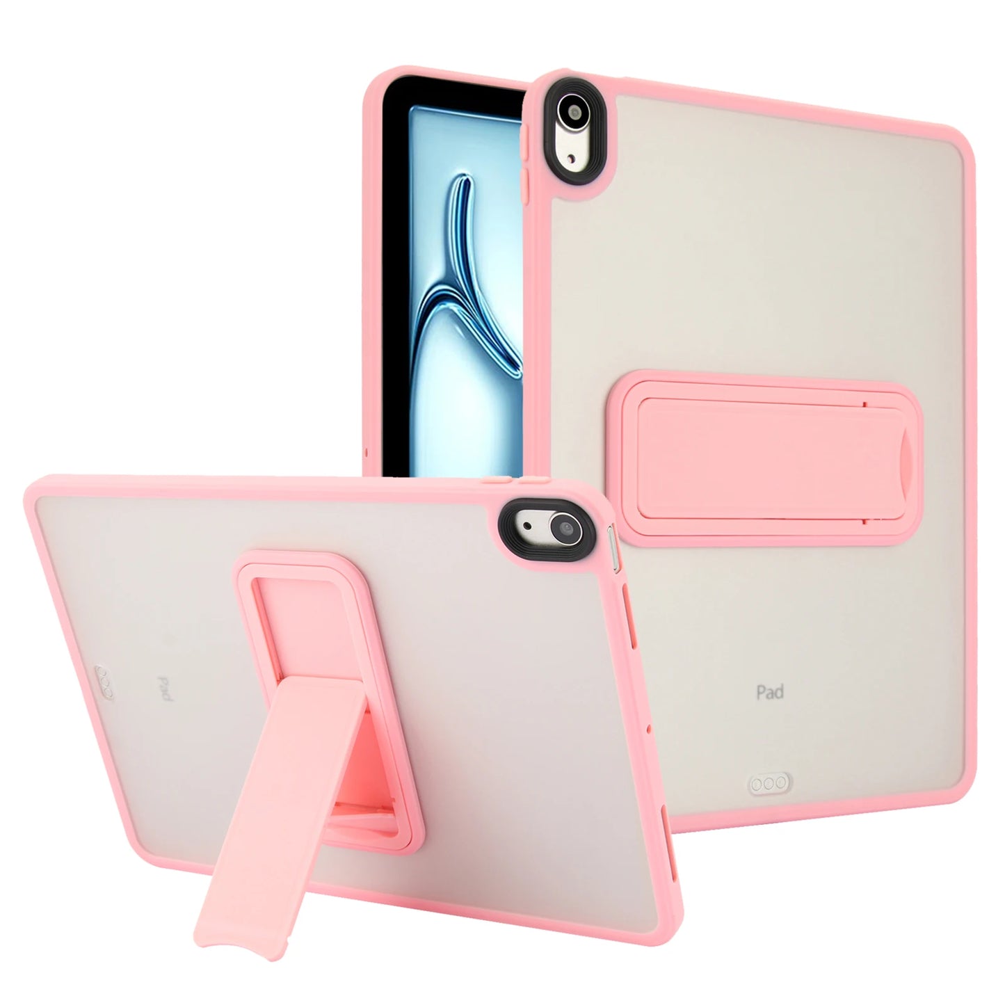 Clear Color Outline Stand iPad Case