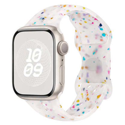 Speckled Silicone Watch Band
