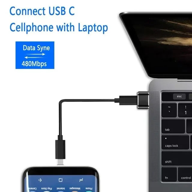 Mini Charging Adapter (USB To Type C)