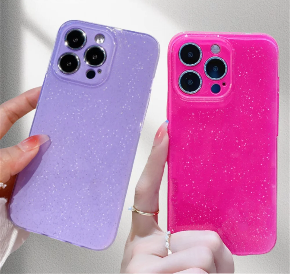 Glitter Jelly Phone Case
