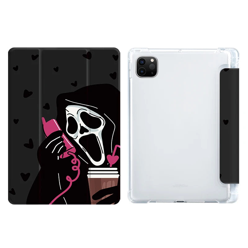 Abstract Design Foldable iPad Case