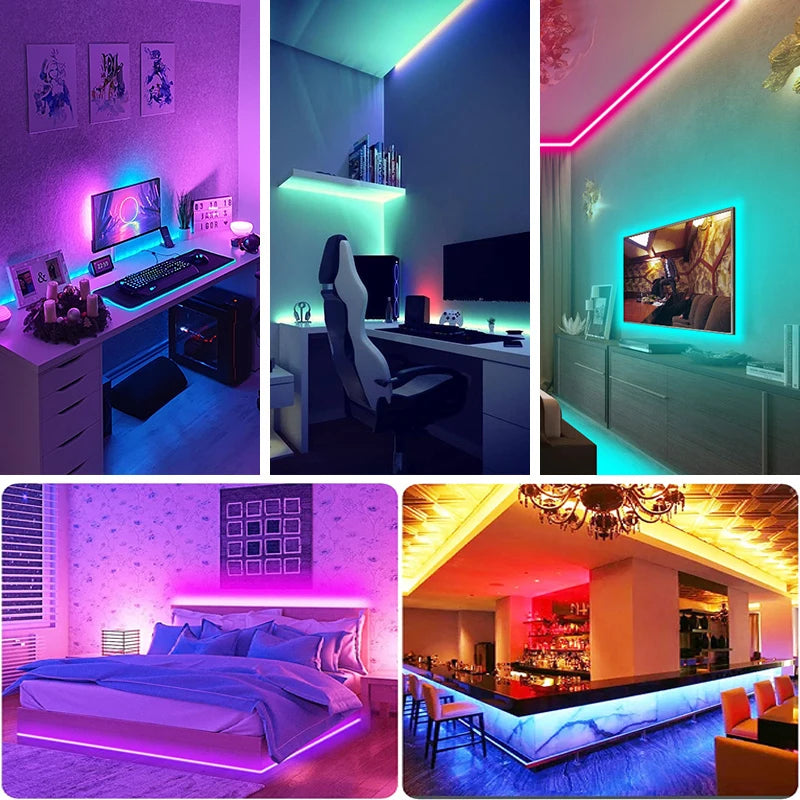 LED Strip Lights with Music Sync