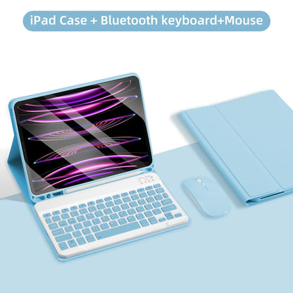 Foldable Keyboard iPad Case