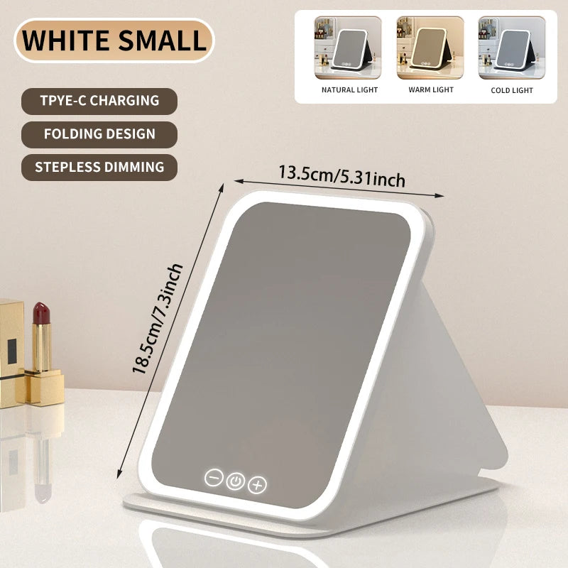 Multi-Use 3 Color Touch Makeup Mirror