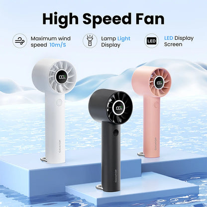 Mini Portable LED Fan and Flashlight