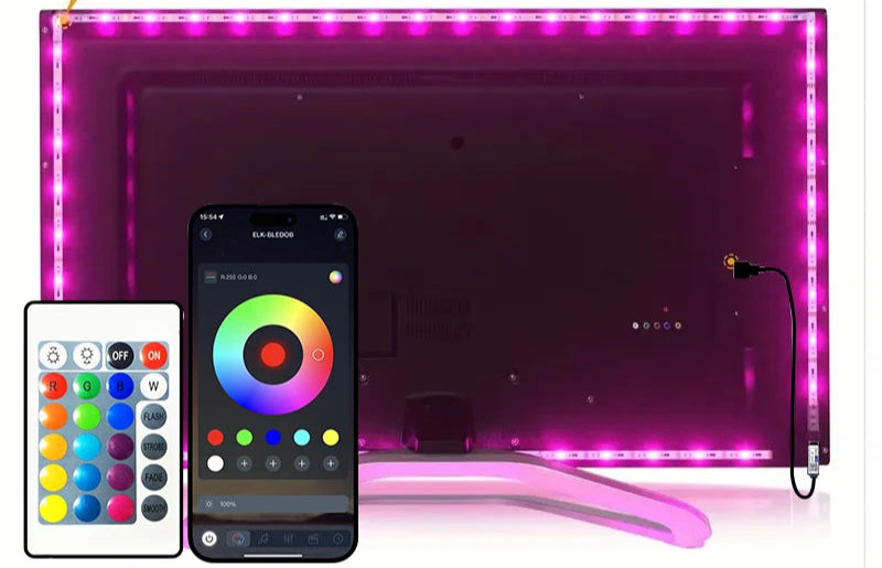 LED Color Changing Strip Lights