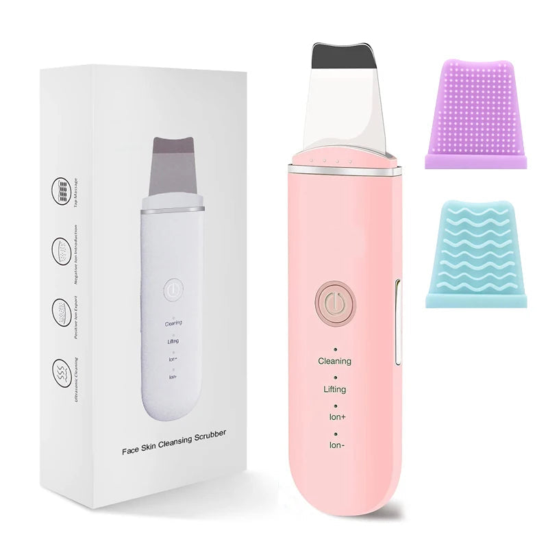 Ultrasonic Vibration Skin Scrubber and Blackhead Remover