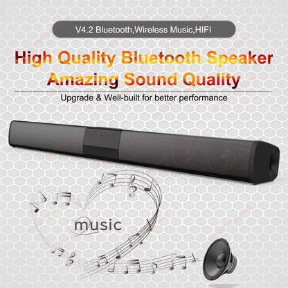 Powerful Wireless Bluetooth Speaker for Home Theatre + Computer
