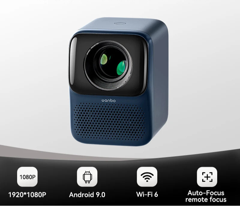 Sleek Mini Portable Projector