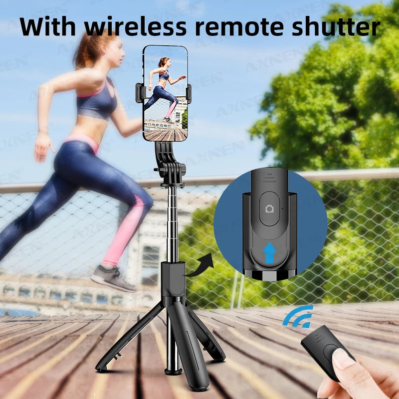 Portable Adjustable Selfie Stick Tripod with Remote
