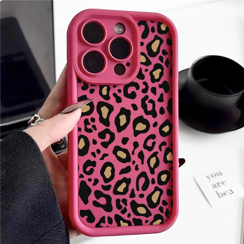 Matte Leopard Phone Case