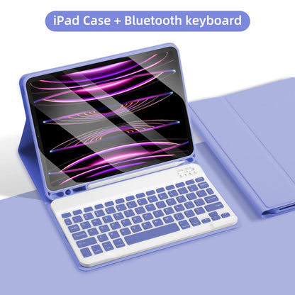 Foldable Keyboard iPad Case