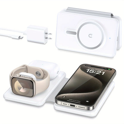 3-in-1 Travel Charging Station Pad