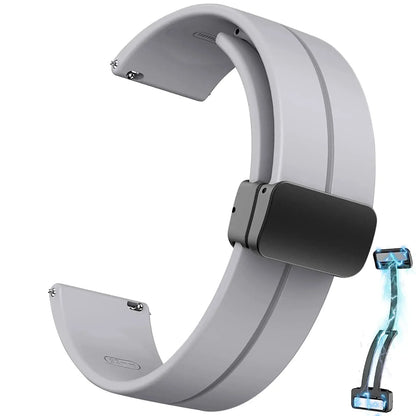Magnetic Silicone Buckle Band for Samsung Galaxy
