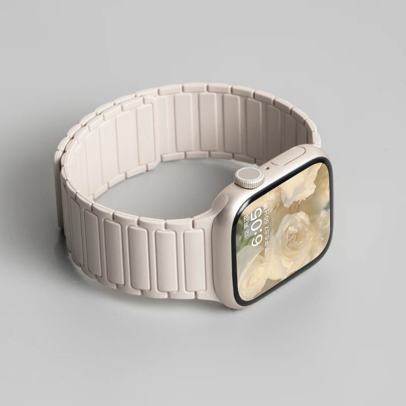 Textured Silicone Watch Band