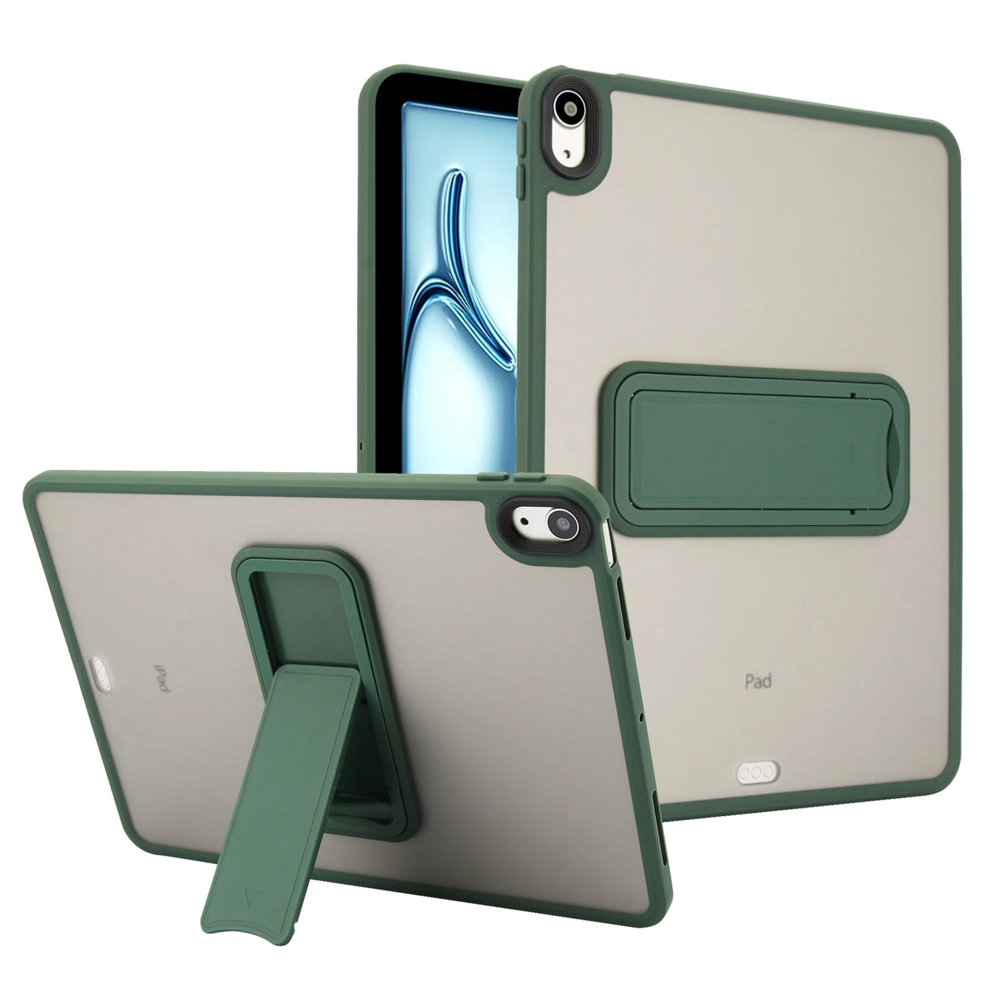 Clear Color Outline Stand iPad Case