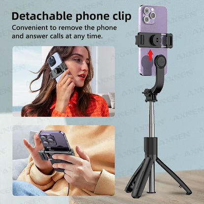 Portable Adjustable Selfie Stick Tripod with Remote
